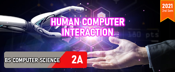 human computer interaction 2a